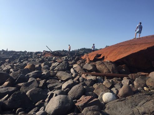 Обломки корабля «Д. Т. Шеридан»