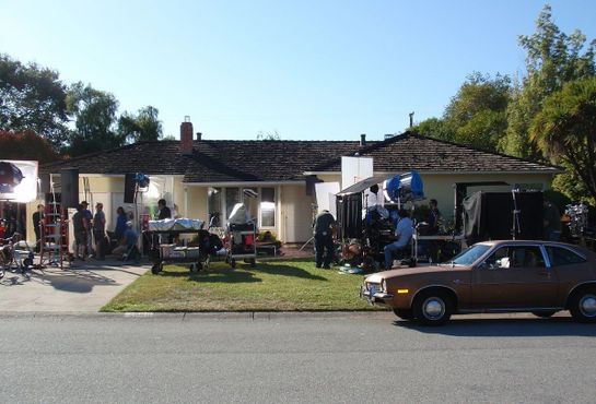 Съёмки фильма «Джобс: Империя соблазна» 