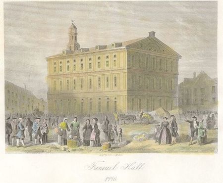 Фанейл-холл, 1830 г.