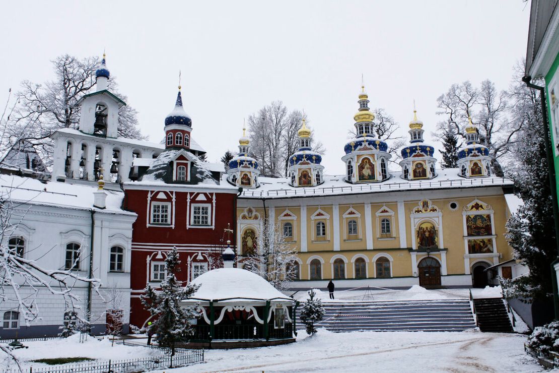 Донской монастырь зимой фото