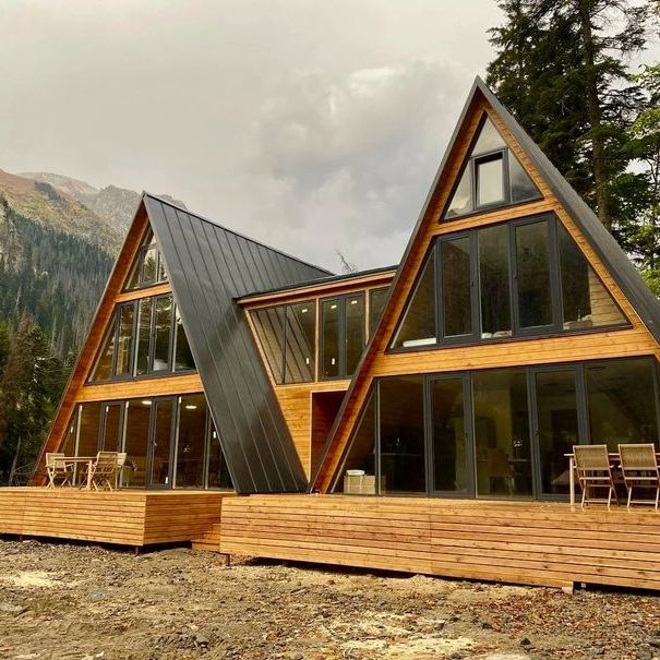 Глэмпинги, Коттеджи