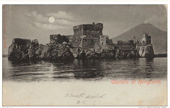 Крепость на скалах в XIX веке