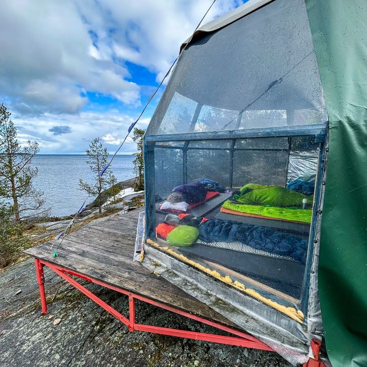 Кемпинги, Юрта, Палатка