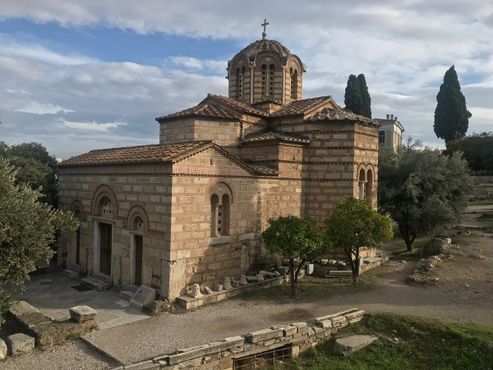 Церковь Святых Апостолов, сооружение Византийской эпохи, расположенная в Агоре