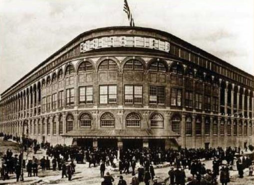 Стадион Эббетс-Филд в 1913 году