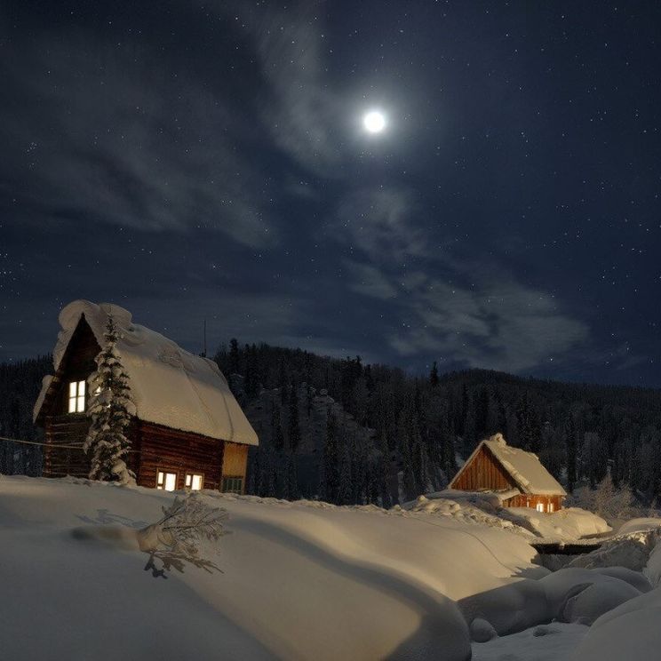Хижины