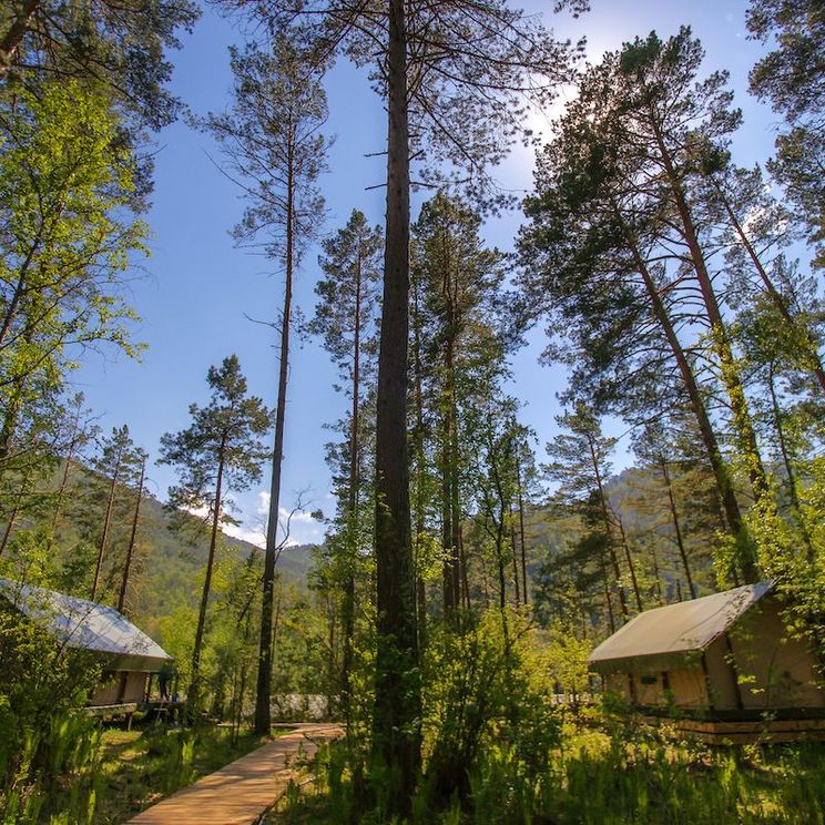 Гостевые домики, Глемпинги, Tourist base