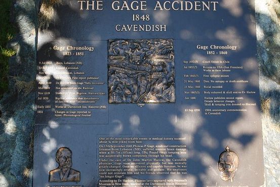 Памятник Финеасу Гейджу