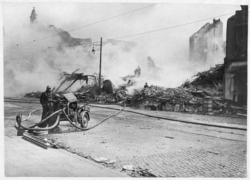 Белфаст, 1941 г. Последствия бомбёжек