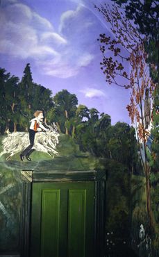 Нарисованный лес