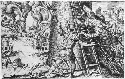«Разорение Рима в 1527 году» - Мартен ван Хемскерк