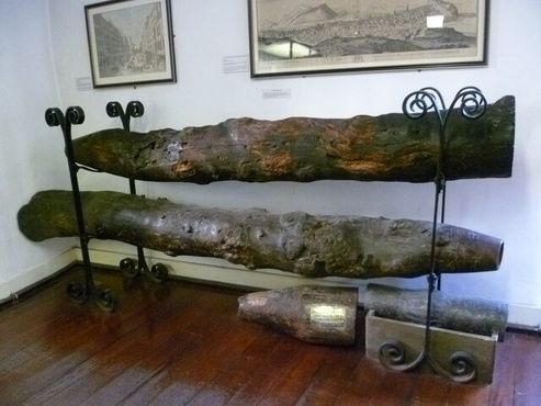 Водопроводные трубы Старого города, музей Хантли-Хаус (ныне Музей Эдинбурга)