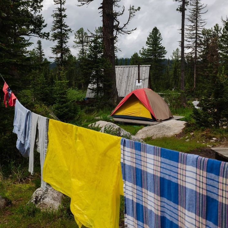 Гостевые домики, Палатка
