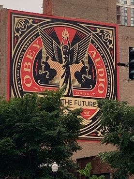 Шепард Фейри «Будущее в наших руках»