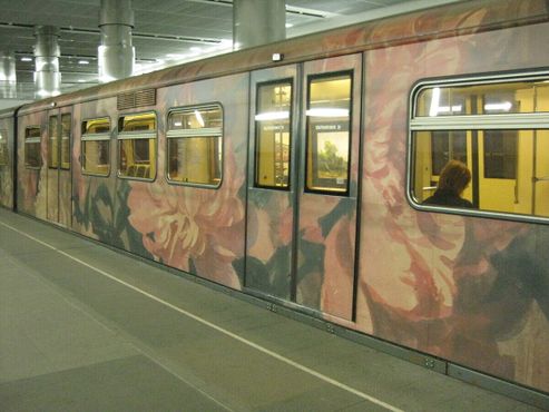 Поезд-галерея «Акварель»