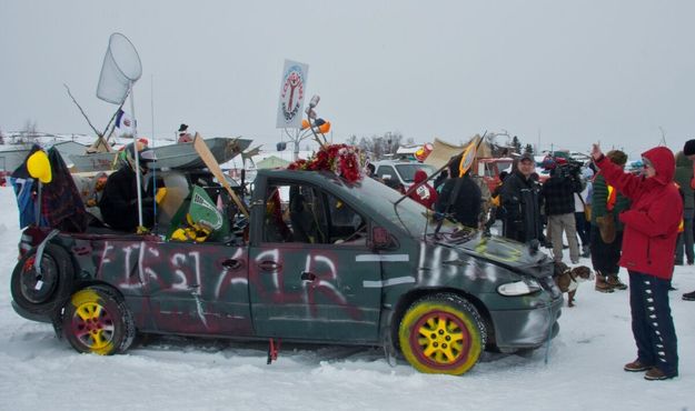 Конкурс на самый необычный грузовик. Фестиваль «Long John Jamboree», 24 марта 2012 года