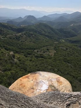 Вид на долину с каскада Гранде