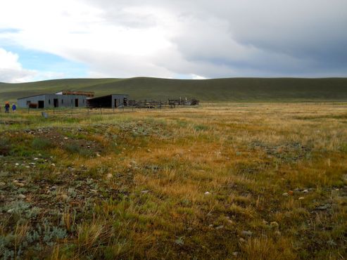 Вид на восток из главного здания