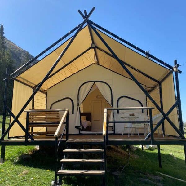 Отели 3*, Отели 4*, Глэмпинги, Юрты