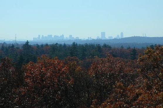 Вид на Бостон