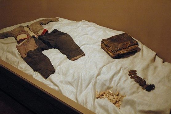 Артефакты времён геноцида армян, в том числе фрагменты костей и пыточный ошейник