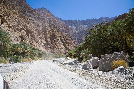 Дорога к Вади-Бани-Авф