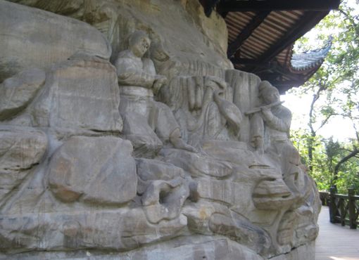 Каменная резьба Дацзу