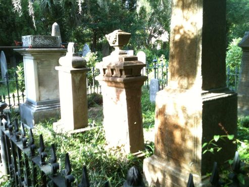 Надгробия на унитарианском кладбище