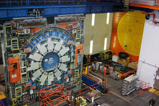 Детектор коллайдера в Фермилабе