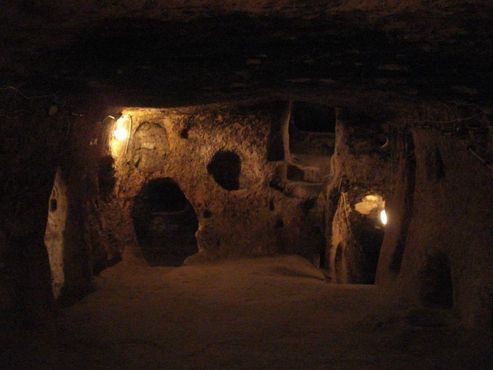 
Подземный
город Каймаклы