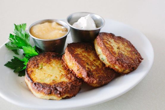 Картофельные оладьи