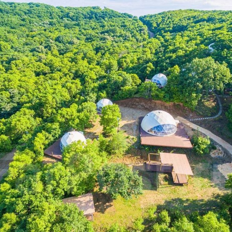 Гостевые домики, Отели 4*, Глэмпинги, Коттеджи