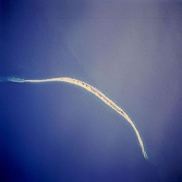 Остров Сейбл, снимок со спутника