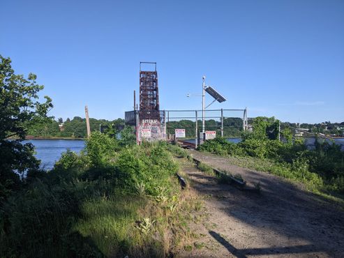 Разводной мост Крук-Пойнт