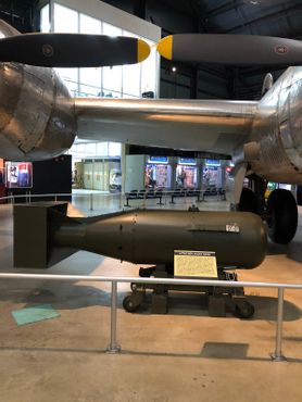 Копия самой первой атомной бомбы под кодовым названием "Малыш"
