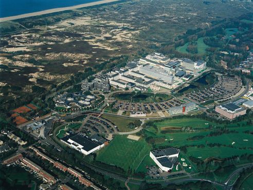 Европейский центр космических исследований и технологий, вид с воздуха
