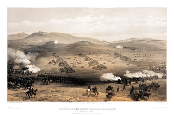 Атака легкой кавалерийской бригады 25 октября 1854 года под командованием генерал-майора графа Кардигана