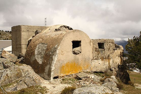 Бункеры на перевале Альто-дель-Леон