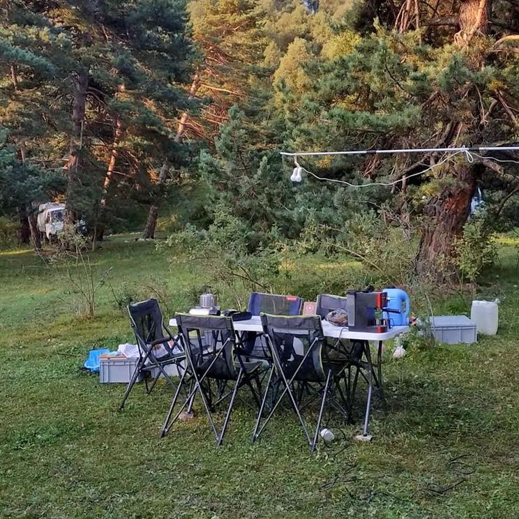 Кемпинги, Палатки