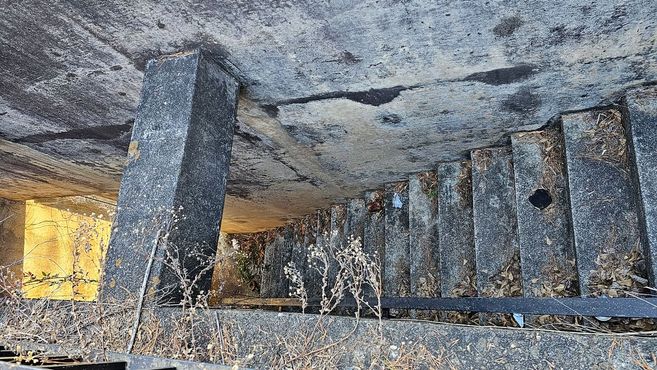 Лестница на крышу мавзолея