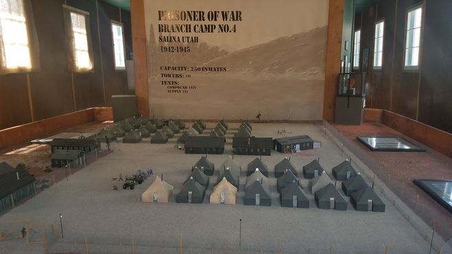 Макет лагеря