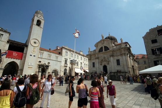 Главная площадь города Дубровник