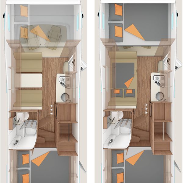 Кемпинги, Дома на колесах