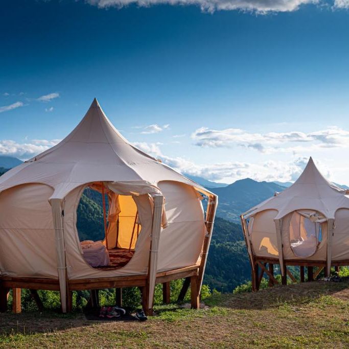 Гостевые домики, Отели 4*, Бутик-отели, Глэмпинги