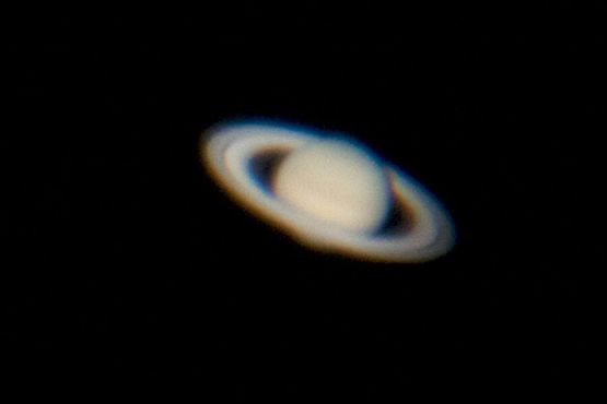 Сатурн, снимок через 60-дюймовый телескоп