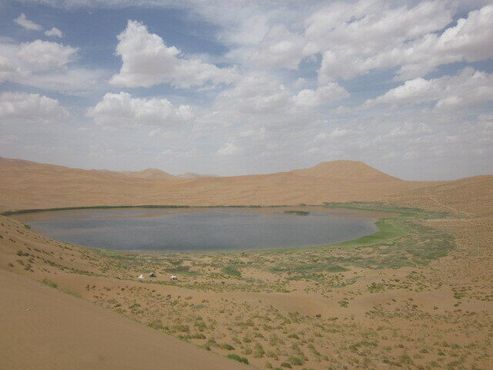 Таинственные озёра пустыни Бадын-Джаран 