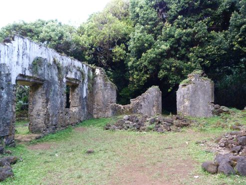 Руины Каньякапупу. Вид изнутри