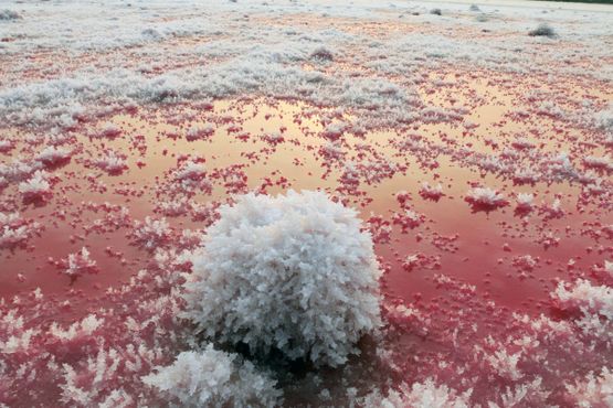 Глауберова соль образуется в зимние месяцы