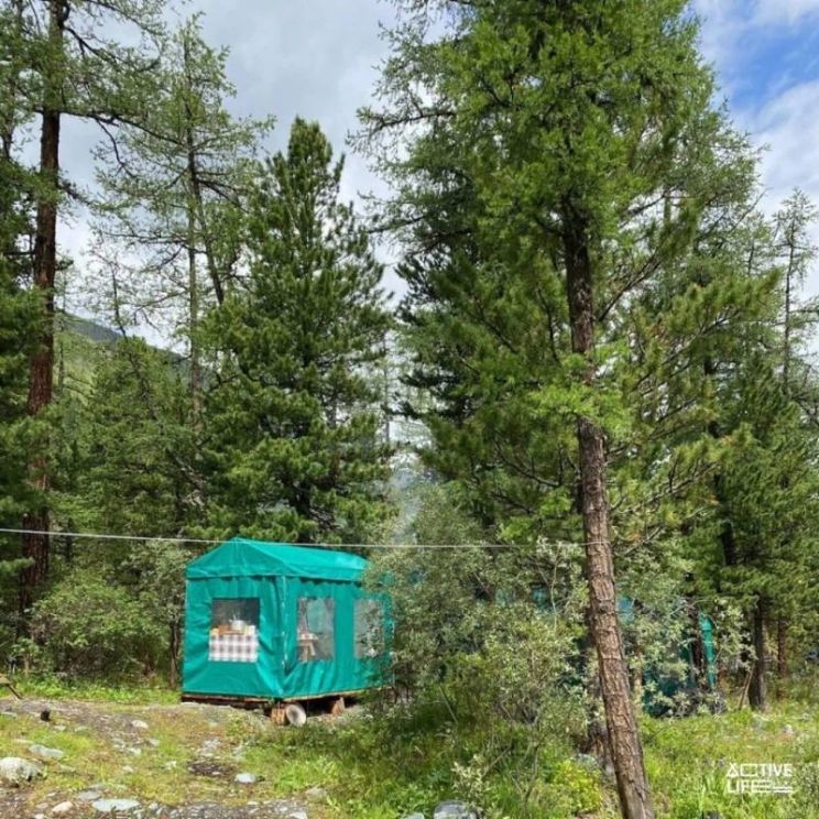 Гостевые домики, Палатки