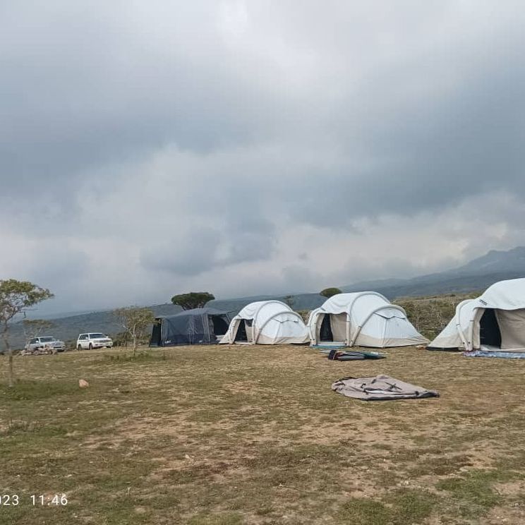 Кемпинги, Палатки